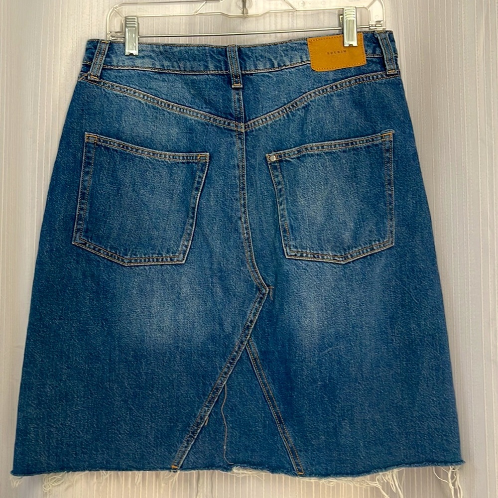& Denim‎ Jean Midi Skirt - Picture 2 of 11